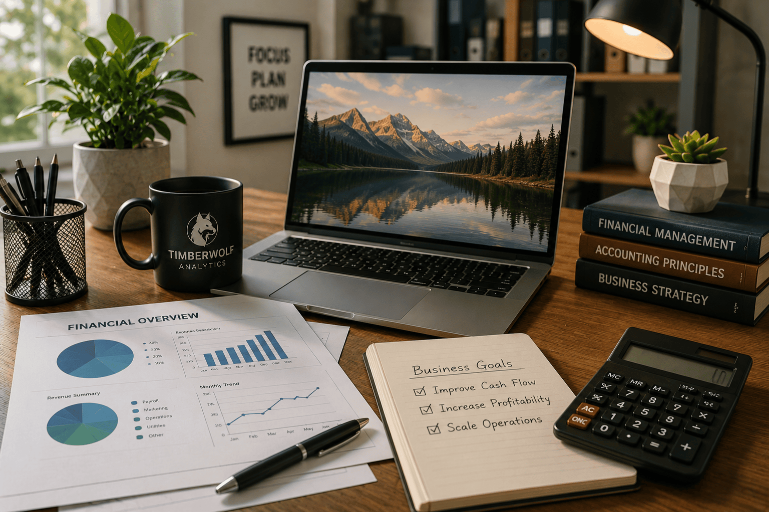 Financial Reporting - Timberwolf Analytics
