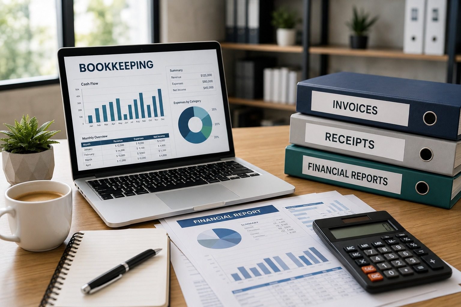 Bookkeeping Services - Timberwolf Analytics