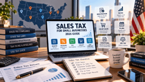 Sales Tax for Small Businesses: 2026 Guide to Registration, Rates, Filing & Use Tax