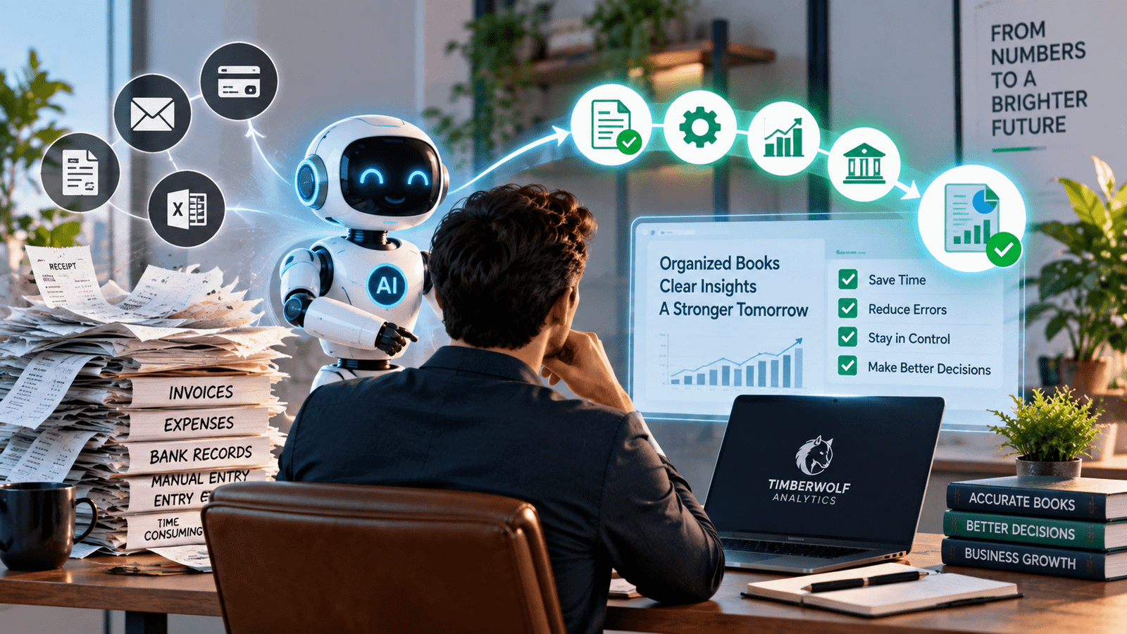 AI Bookkeeping for Small Businesses: What AI Should Handle and What You Should Never Automate