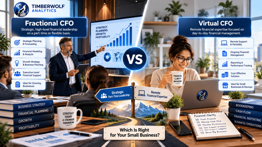 Fractional CFO vs Virtual CFO: Which Is Right for Your Small Business?