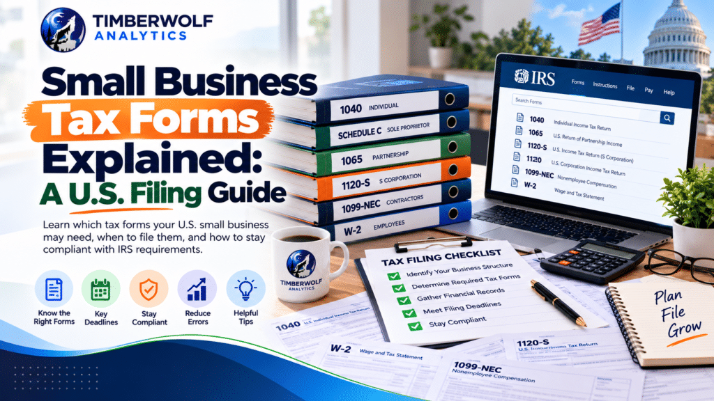 Small Business Tax Forms Explained: A U.S. Filing Guide