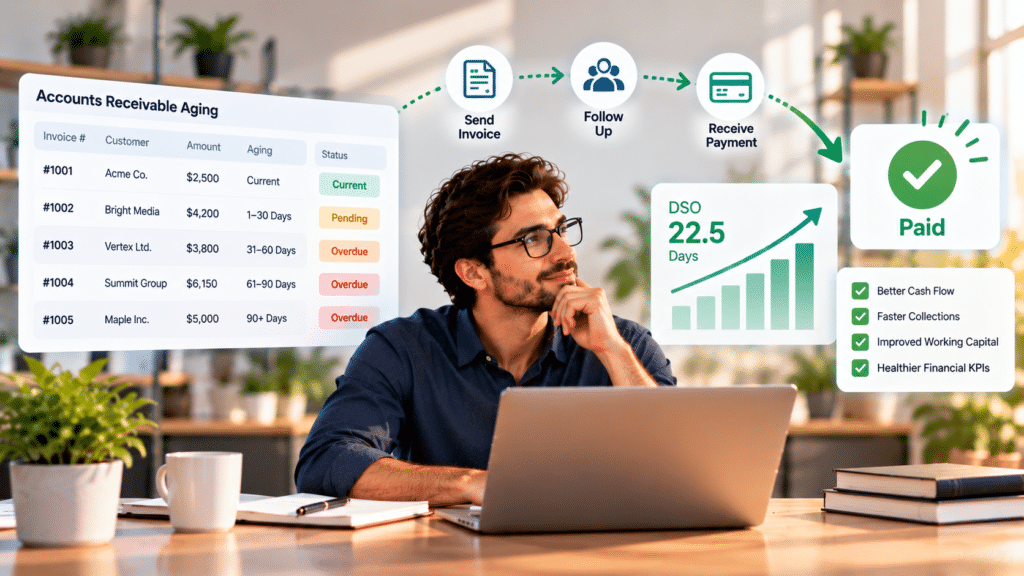 Accounts Receivable Aging and DSO: How Small Businesses Can Get Paid Faster